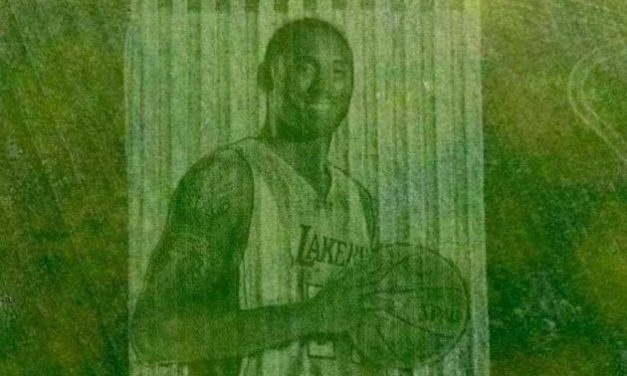 CREAN MURAL EN CÉSPED DE KOBE BRYANT