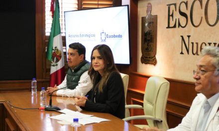 PRESENTA ESCOBEDO ACCIONES ESTRATÉGICAS CONTRA EL CORONAVIRUS