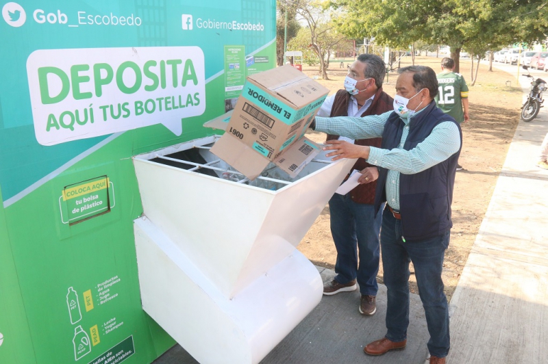 AUMENTA ESCOBEDO PUNTOS DE RECICLAJE