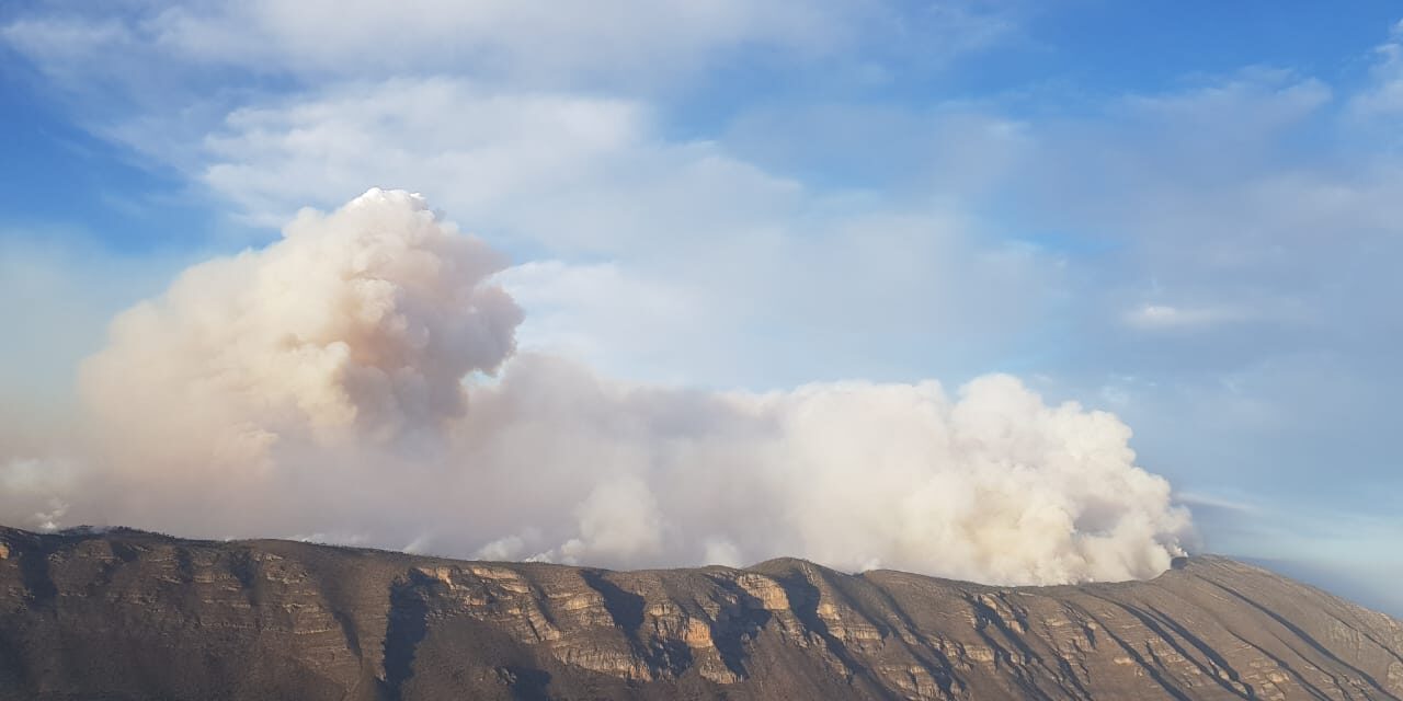 ALERTAN POR INCENDIO EN SANTIAGO