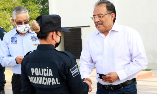 INCREMENTARÁ ESCOBEDO SALARIO A POLICÍAS