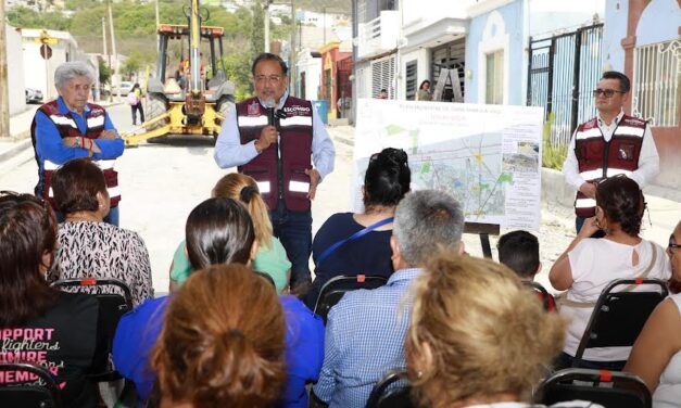 INICIA ESCOBEDO RECONSTRUCCIÓN DE CALLES EN BALCONES DE ANÁHUAC