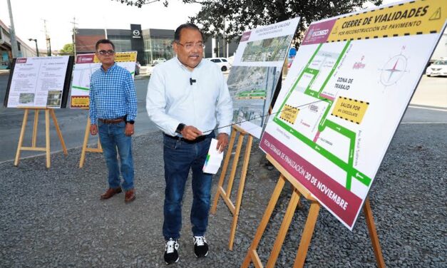 INICIARÁ ESCOBEDO LA RECONSTRUCCIÓN DE AVENIDAS SENDERO Y LATERAL PERIFÉRICO