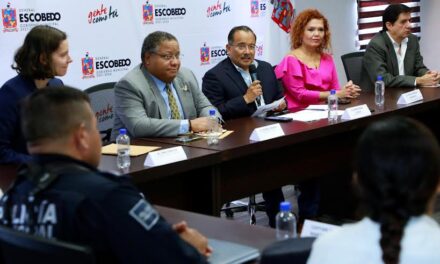 PRESENTA ESCOBEDO PROTOCOLO DE ACTUACIÓN POLICIAL