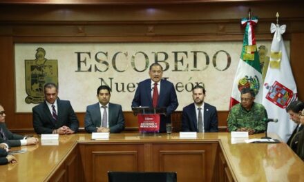 DESTACA MIJES EN SU PRIMER INFORME AVANCE FIRME Y SEGURO DE ESCOBEDO