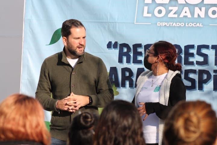 IMPULSA RAÚL LOZANO REFORESTACIÓN EN GARCÍA