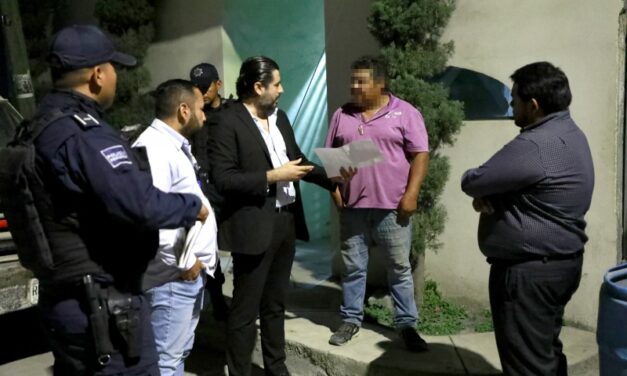 DETIENE POLICÍA DE ESCOBEDO A VECINO RUIDOSO