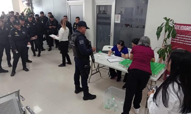 APLICAN ANTIDOPING A POLICÍAS DE ESCOBEDO