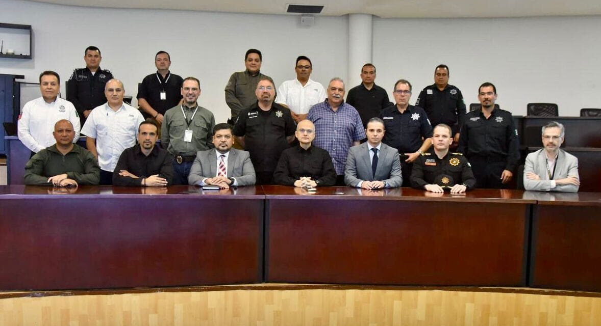 REUNIÓN DE AUTORIDADES MUNICIPALES Y ESTATALES POR SEGURIDAD