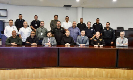 REUNIÓN DE AUTORIDADES MUNICIPALES Y ESTATALES POR SEGURIDAD