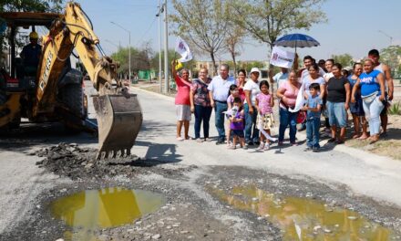 CONTINÚA ESCOBEDO CON REHABILITACIÓN DE AVENIDAS