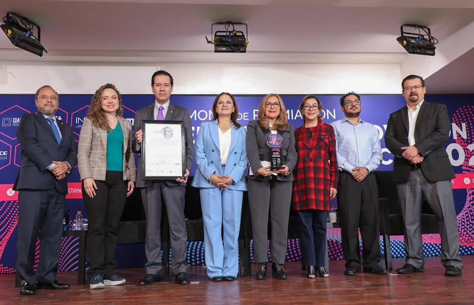 RECIBE CEDHNL PREMIO DE INNOVACIÓN EN TRANSPARENCIA DEL INAI