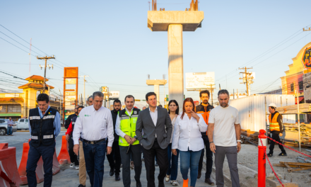 SUPERVISA GOBERNADOR OBRAS DEL METRO