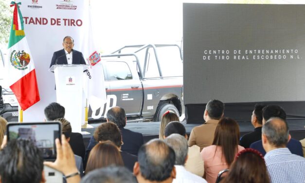 FORTALECE MIJES A PROXPOLCON NUEVO STAND DE TIRO REAL