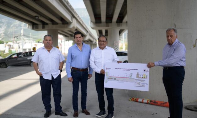 SUPERVISA MIJES OBRAS QUE MEJORARÁN LA MOVILIDAD EN ESCOBEDO