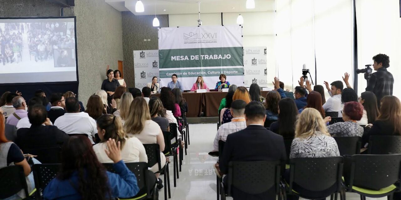 REALIZA PERLA VILLARRREAL PRIMERA PRECONSULTA DE LEY DE EDUCACIÓN