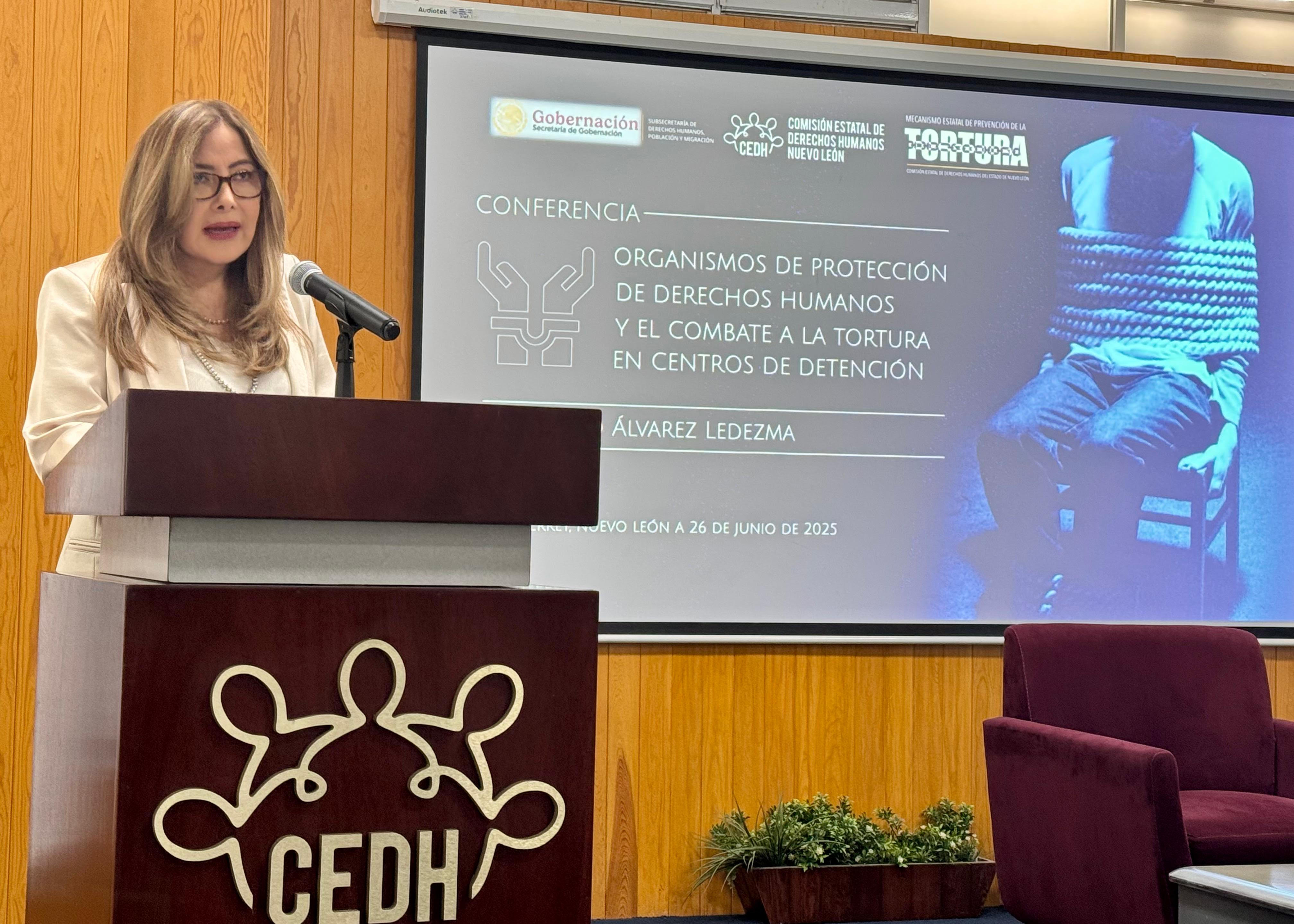 PRESENTA CEDHNL INFORME DE TORTURA