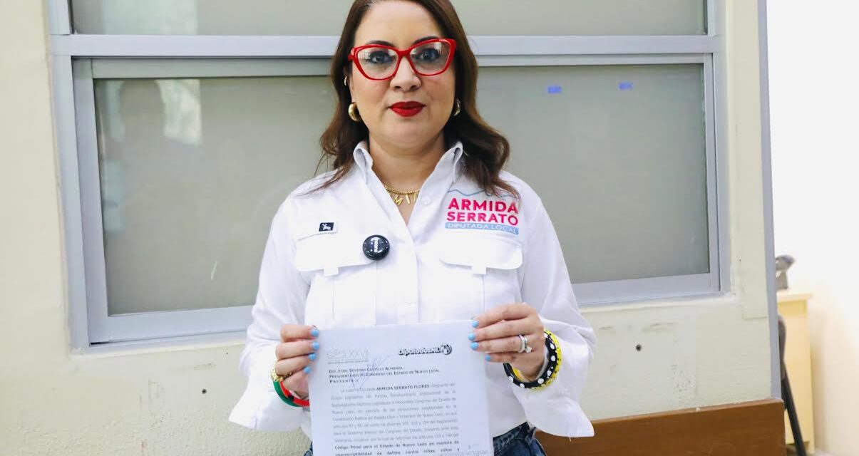 PROPONE ARMIDA QUE DELITOS CUANDO MUERA UN MENOR NO PRESCRIBAN