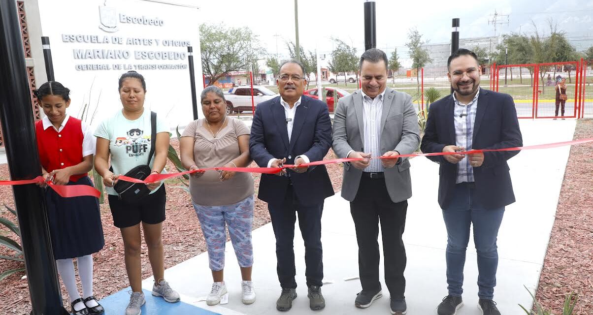 DA ESCOBEDO PASO HITÓRICO EN EDUCACIÓN