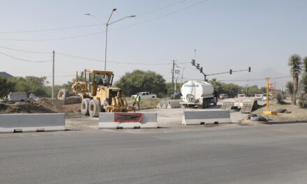 CONTINUAN ESCOBEDO TRABAJOS EN TRIÁNGULO NORTE