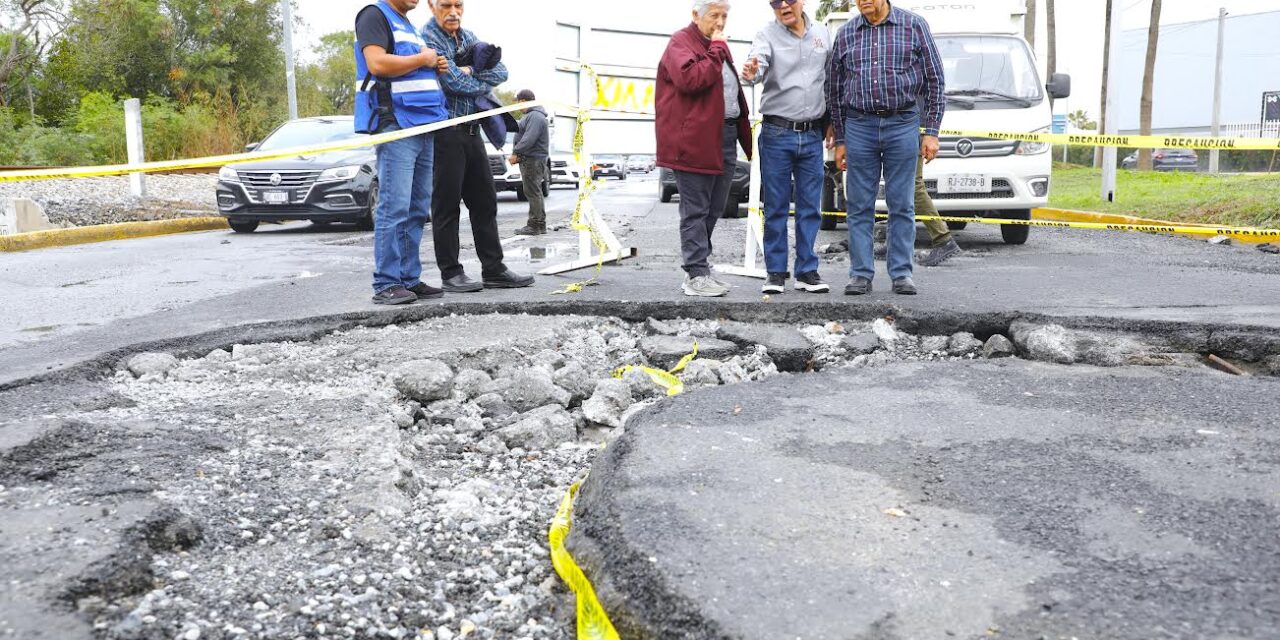 ATIENDE ESCOBEDO DAÑOS OCASIONADOS POR LLUVIAS