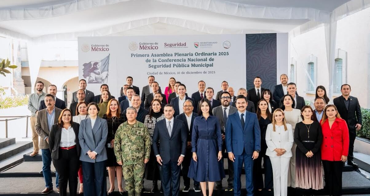 RATIFICA MIJES COMPROMISO CONLA ESTRATEGIA FEDERAL DE SEGURIDAD