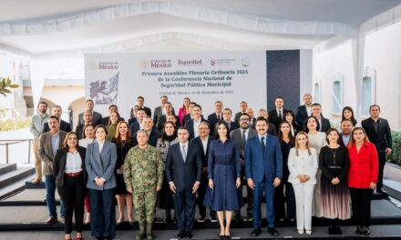 RATIFICA MIJES COMPROMISO CONLA ESTRATEGIA FEDERAL DE SEGURIDAD