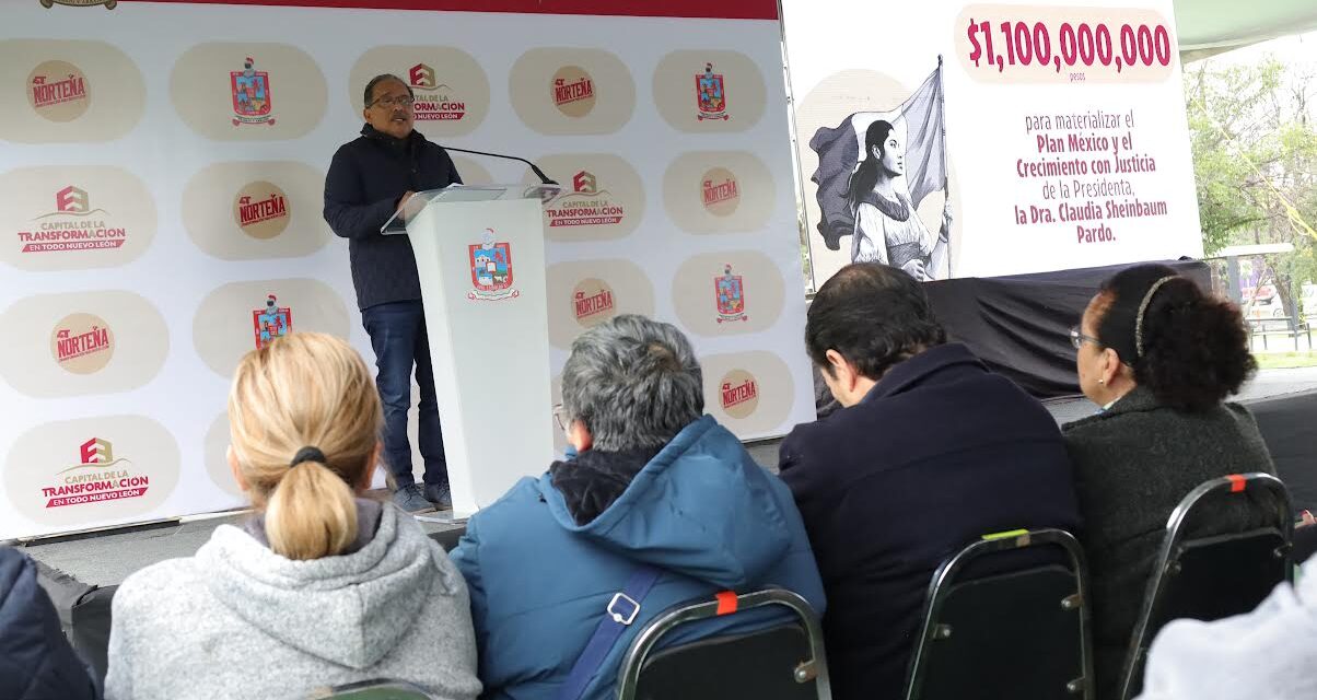 ANUNCIA ESCOBEDO INVERSIÓN HISTÓRICA EN OBRAS