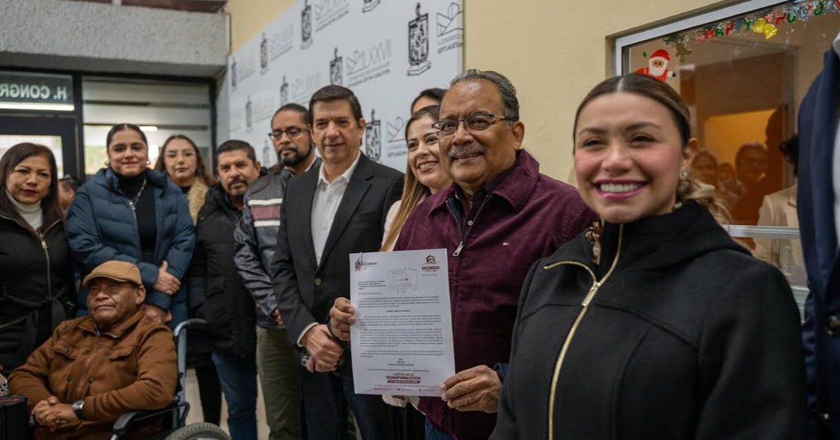 BUSCA MIJES HONRAR A ESCOBEDO CON LETRAS DE ORO