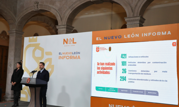 TIENE NUEVO LEÓN REDUCCIÓN DE CONTAMINANTES POR NO USAR PIROTECNIA