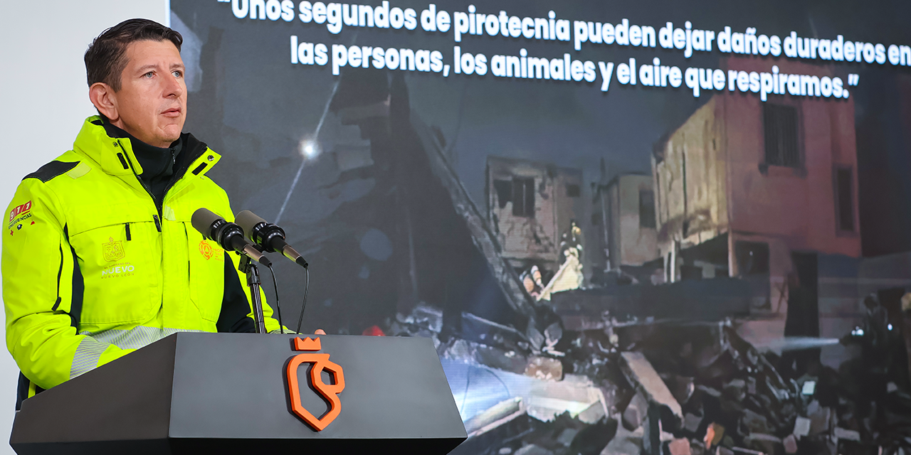 EXHORTA PROTECCIÓN CVIL FESTEJO SIN PIROTECNIA EN FIN DE AÑO