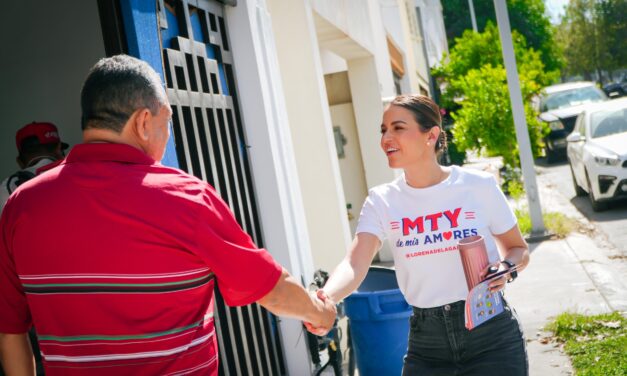 ARRANCA LORENA DE LA GARZA FUMIGACIÓN DE COLONIAS DE MONTERREY