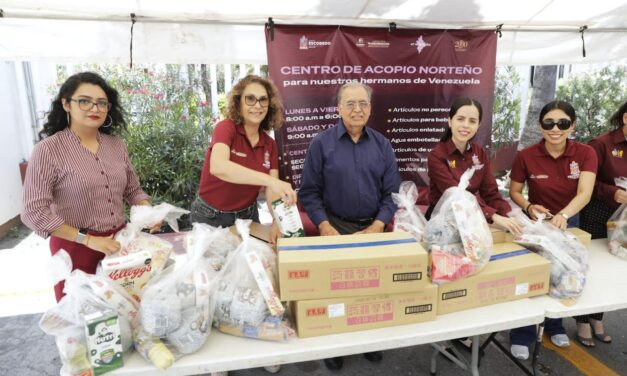 INSTALA ESCOBEDO CENTROS DE ACOPIO PARA VÍCTIMAS DEL TERREMOTO EN VENEZUELA