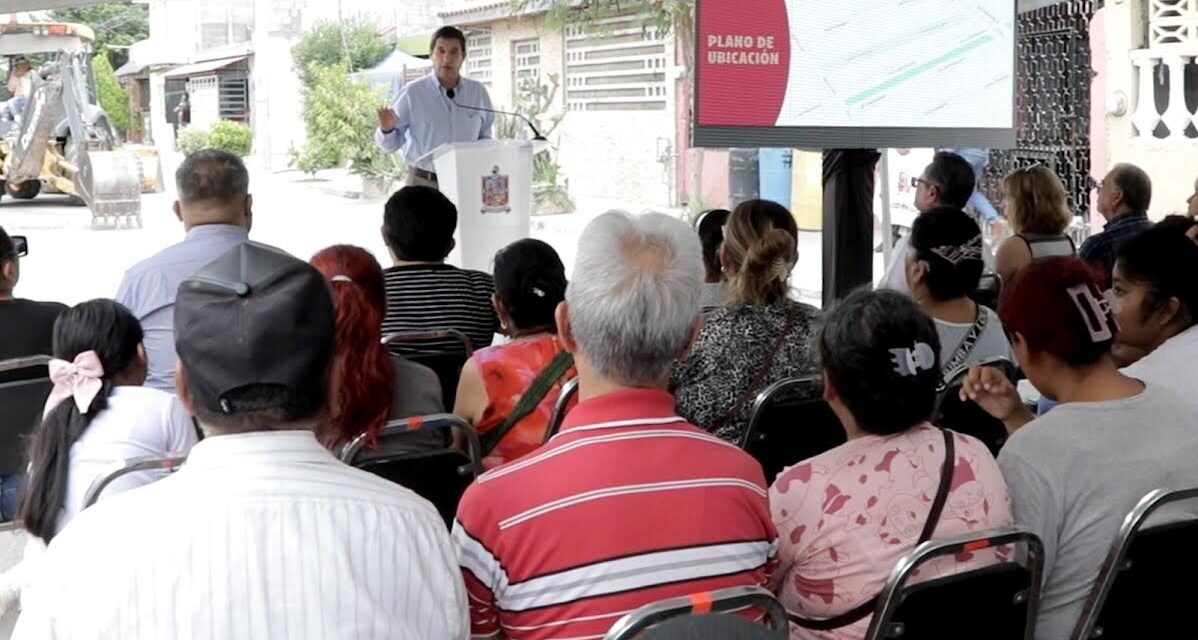 ESCOBEDO REALIZA OBRAS QUE GENERAN PROGRESO