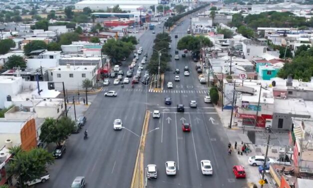 CONCLUYE ESCOBEDO REHABILITACIÓN INTEGRAL DE AVENIDA RAÚL SALINAS