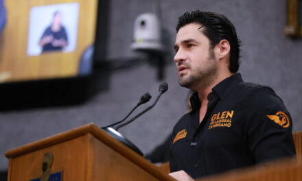 PROPONE GLEN VILLARREAL GARANTÍA DE CINCO AÑOS PARA OBRAS DE PAVIMENTACIÓN